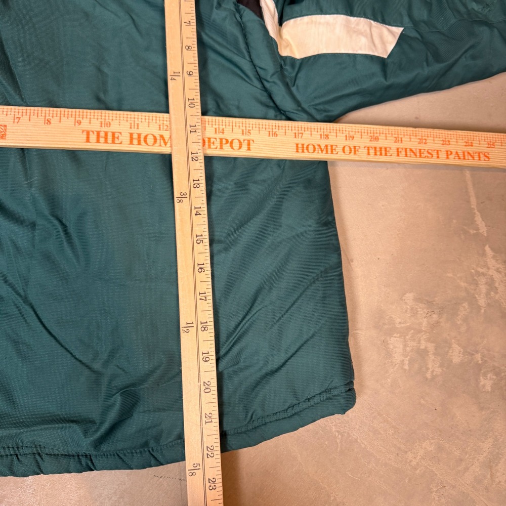 NFL Team Apparel Philadelphia Eagles Youth Hooded Puffer Jacket Green Size S - Picture 4 of 8